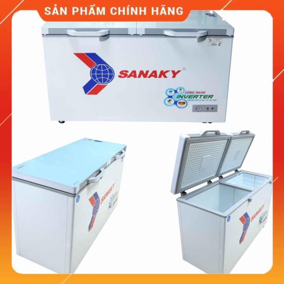 [ FREE SHIP KHU VỰC HÀ NỘI ] Tủ đông Sanaky Inverter VH-3699A4K mặt kính cường lực  - Bmart247 BM