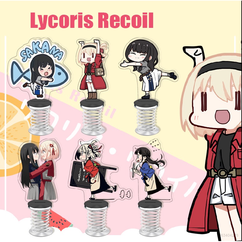 Mới Giá Đỡ Đồ trang trí Nhân Vật Lycoris Recoil Trang Trí Nhà Cửa