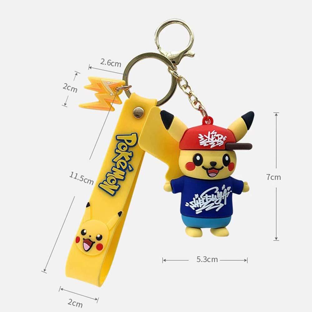 Rebuy1 Móc Khóa Mô Hình Nhân Vật Hoạt Hình Pikachu Nhật Bản Đáng Yêu