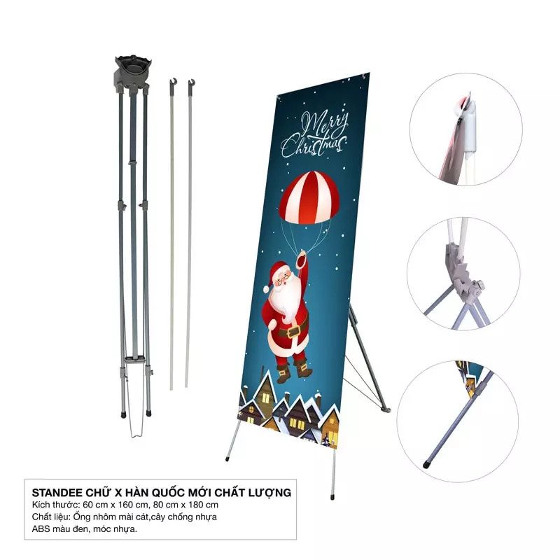 Chân Standee Chữ X Là Gì, In Standee Trọn Gói Ở Đâu Tốt Nhất – Standee HCM