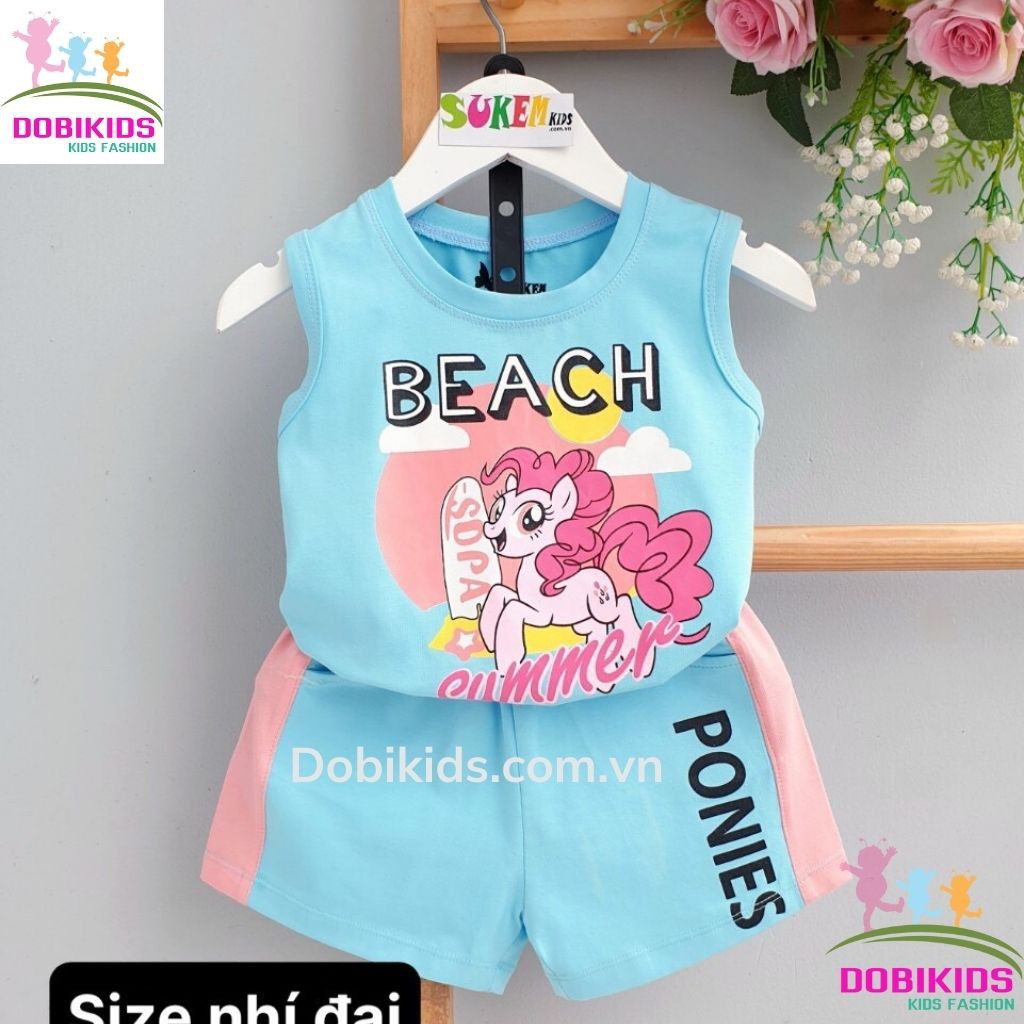 [ Hàng shop sale ] Bộ bé gái thun cotton SG loại 1 chuẩn form vải siêu mềm mịn xinh xắn cho bé 9-35kg