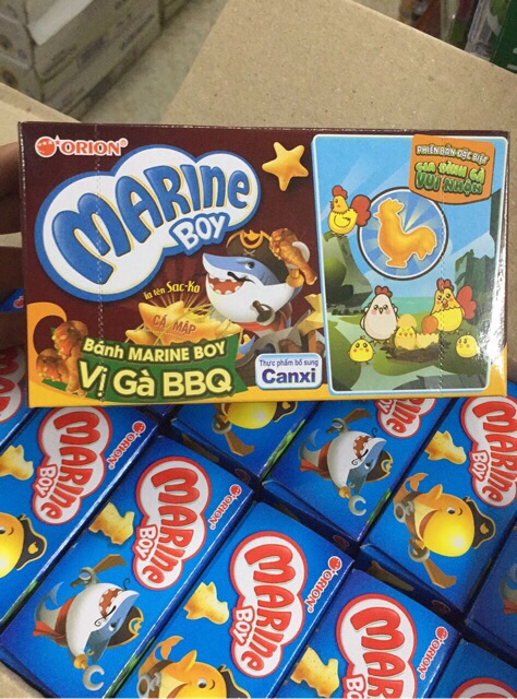 BÁNH MARINE BOY BỔ SUNG CAN XI 35g