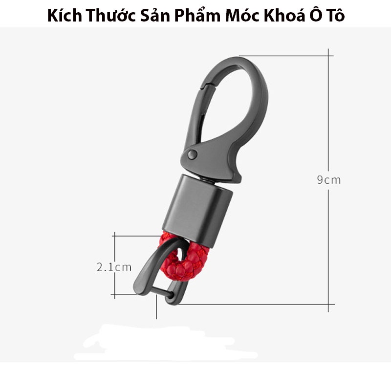 Móc Khoá Ô Tô -  Móc Khoá Xe Ô Tô Dây Dù Cao Cấp VER 1 CARZONE.TOP