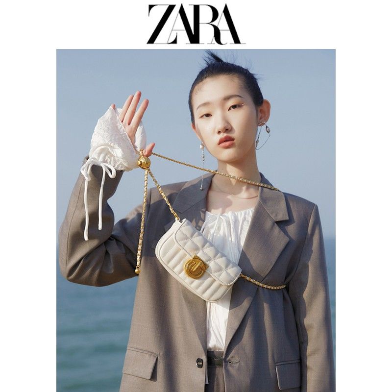 Túi Xách Zara Mini Phối Dây Xích Thời Trang Mùa Hè 2022 Cho Nữ