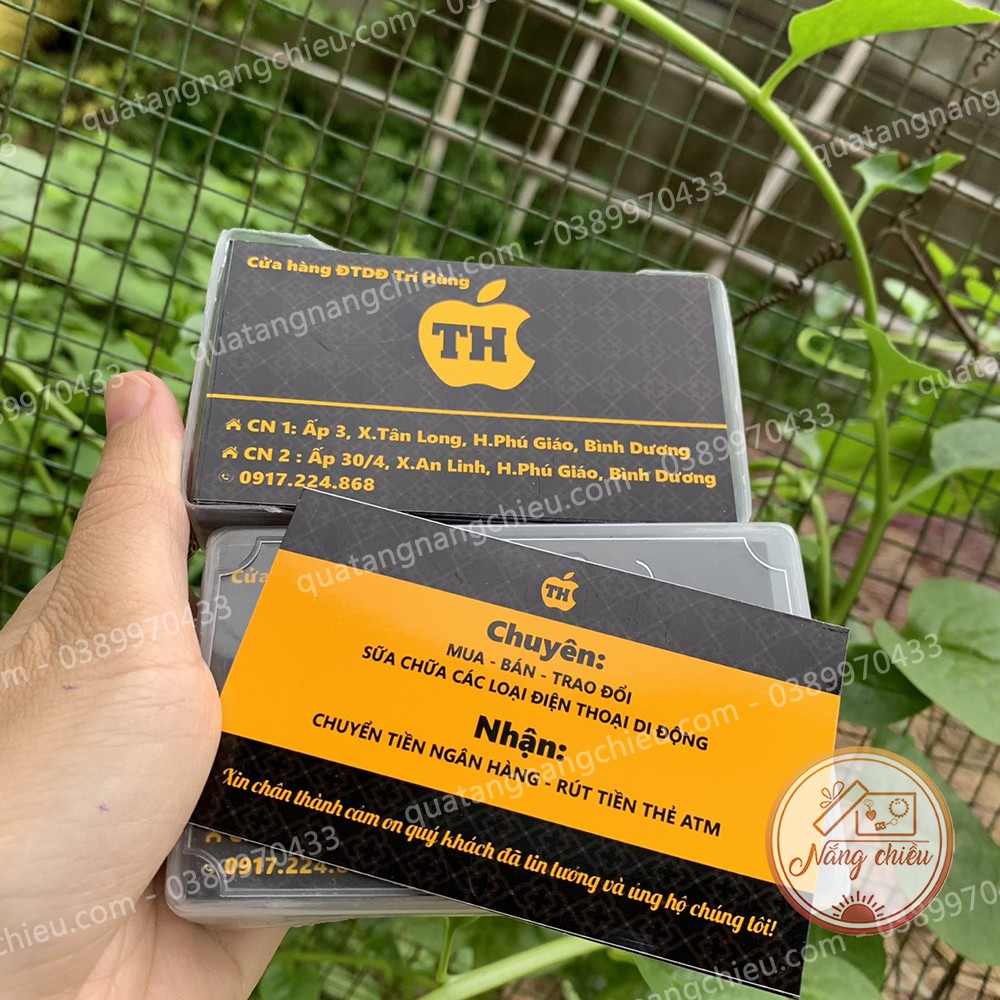 Thiết kế , in danh thiếp , namecard theo yêu cầu , Mẫu mã da dạng, Giấy dày dặn và cứng cáp, tặng kèm hộp