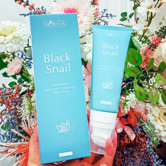 [Hàng Cao Cấp] -  Sữa Rửa Mặt Black Snail Huyền Phi Tinh Chất Ốc Sên Đen Hàn Quốc làm sạch da hỗ trợ giảm mụn