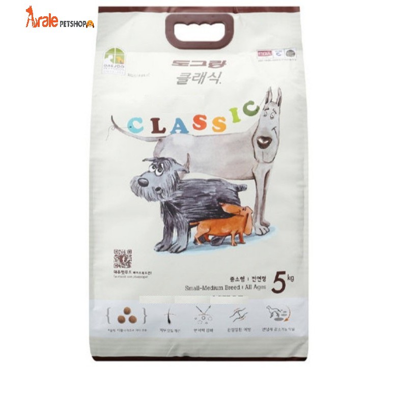 THỨC ĂN DOGRANG CLASSIC HÀN QUỐC 5KG