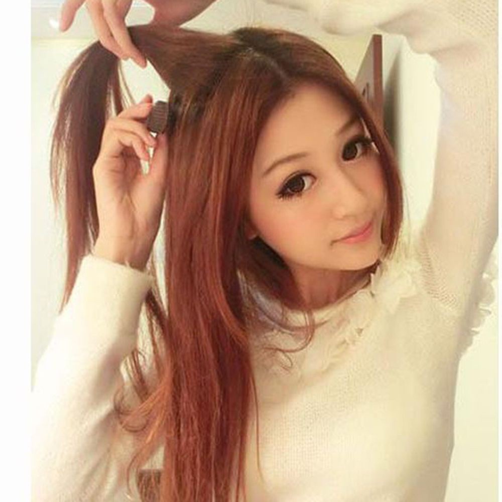 2 Kẹp tóc màu đen / cà phê tiện dụng cho nữ