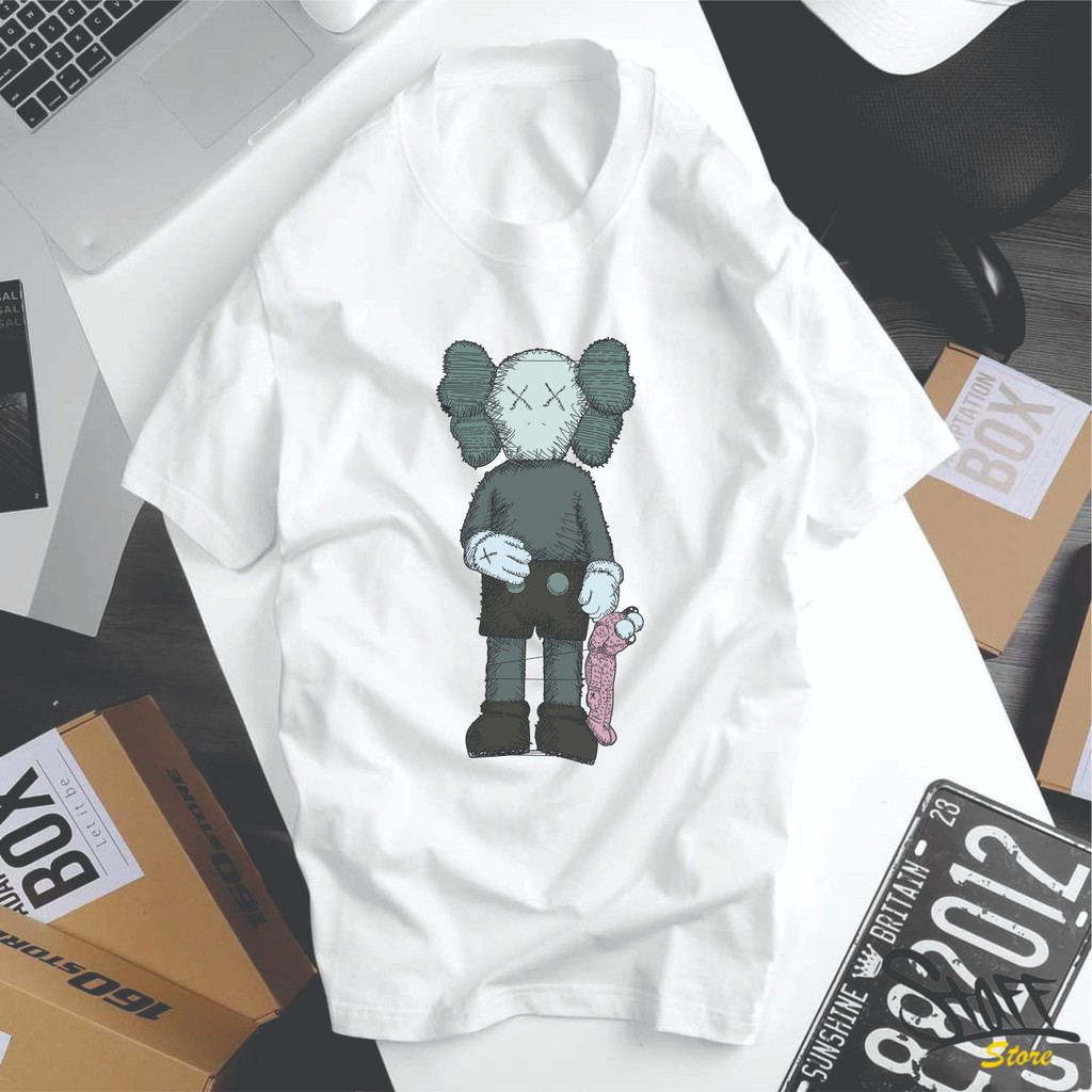 Áo Phông Kaws Áo Thun Cotton Thoáng Mát Co Giãn Thoải Mái Thời Trang Cá Tính Năng Động Hàng May Xuất Xưởng KING DC | BigBuy360 - bigbuy360.vn