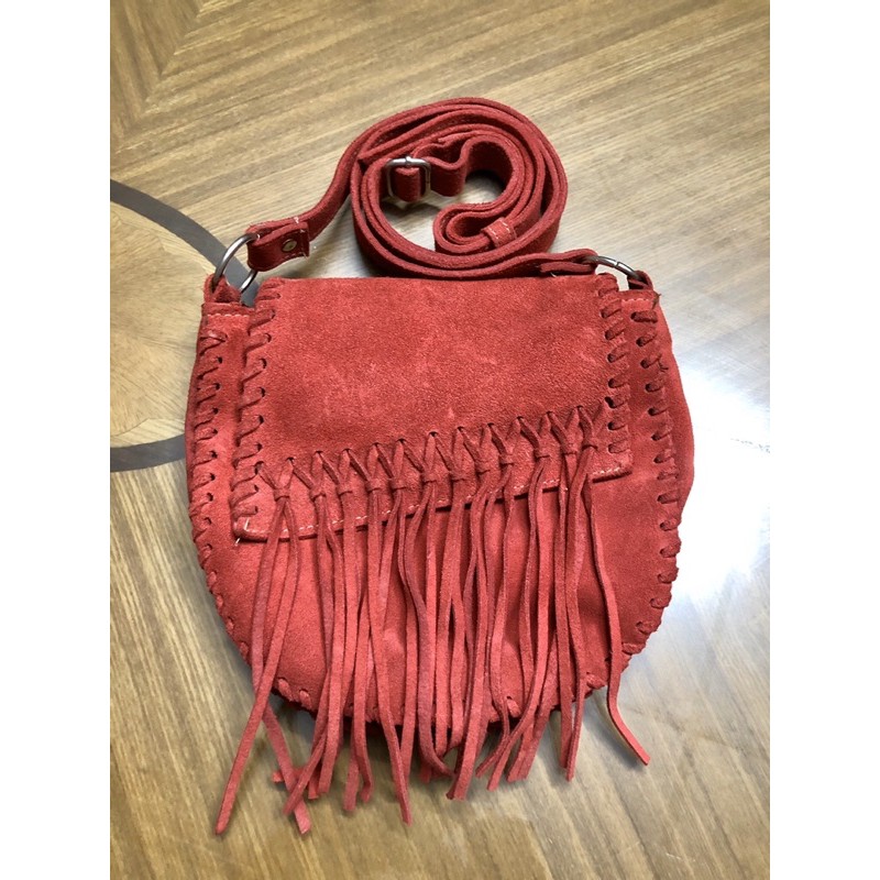 Túi đeo chéo tassel messenger bag customized like new