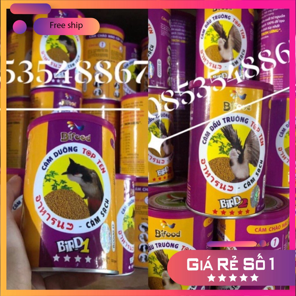 Cám Chào Mào Bifood TopTen Đấu (Số 2) 320gr - Thức Ăn Chim Cao Cấp.
