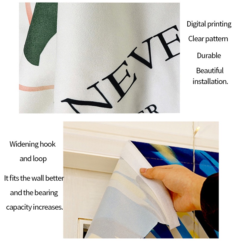 Rèm Cửa Sổ Khóa Dán In Họa Tiết Hoa Cho Phòng Ngủ