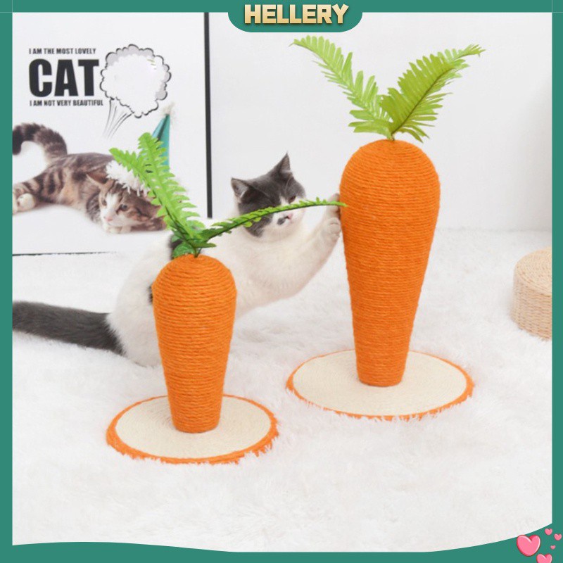 [HelleryVN] Đồ Chơi Dây Thừng Cào Cà Rốt / Mèo Cưng Cào Móng DIY
