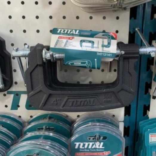 Cảo chữ C Kẹp gỗ chữ G ( C) 4 5 6 &quot;  inch Total 4 &quot; THT13141,  5&quot; THT13151, 6&quot; THT13161 Chất liệu thép cao cấp