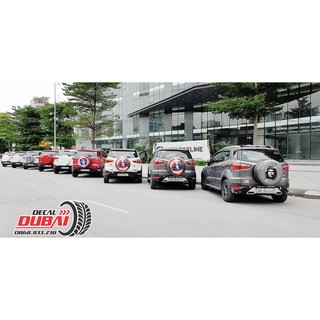 Tem Dán Ốp Lốp EcoSport - Tem Dán Nắp Capo