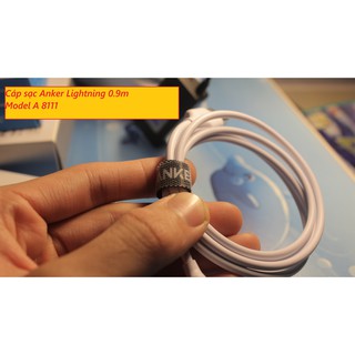 Cáp sạc Anker Iphone  A8111 cho Iphone 5 5S 6 6S 6P 7 7p 8 X .. ipad ok