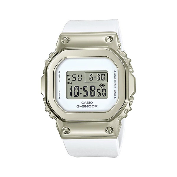 Đồng hồ casio nữ dây nhựa GSHOCK GM-S5600G-7DR chính hãng