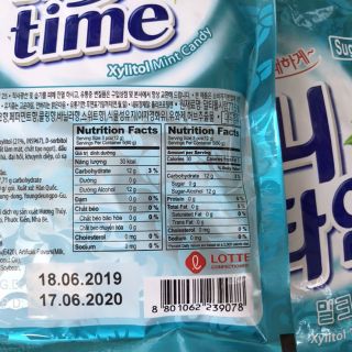 Kẹo Lotte Anytime Hàn Quốc