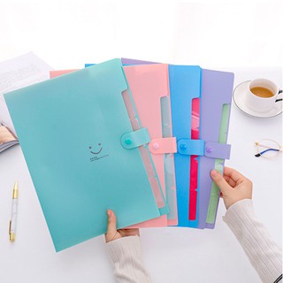 Z0513 Tập Đựng Tài Liệu, Túi Đựng Hồ Sơ 5 Ngăn Bukao