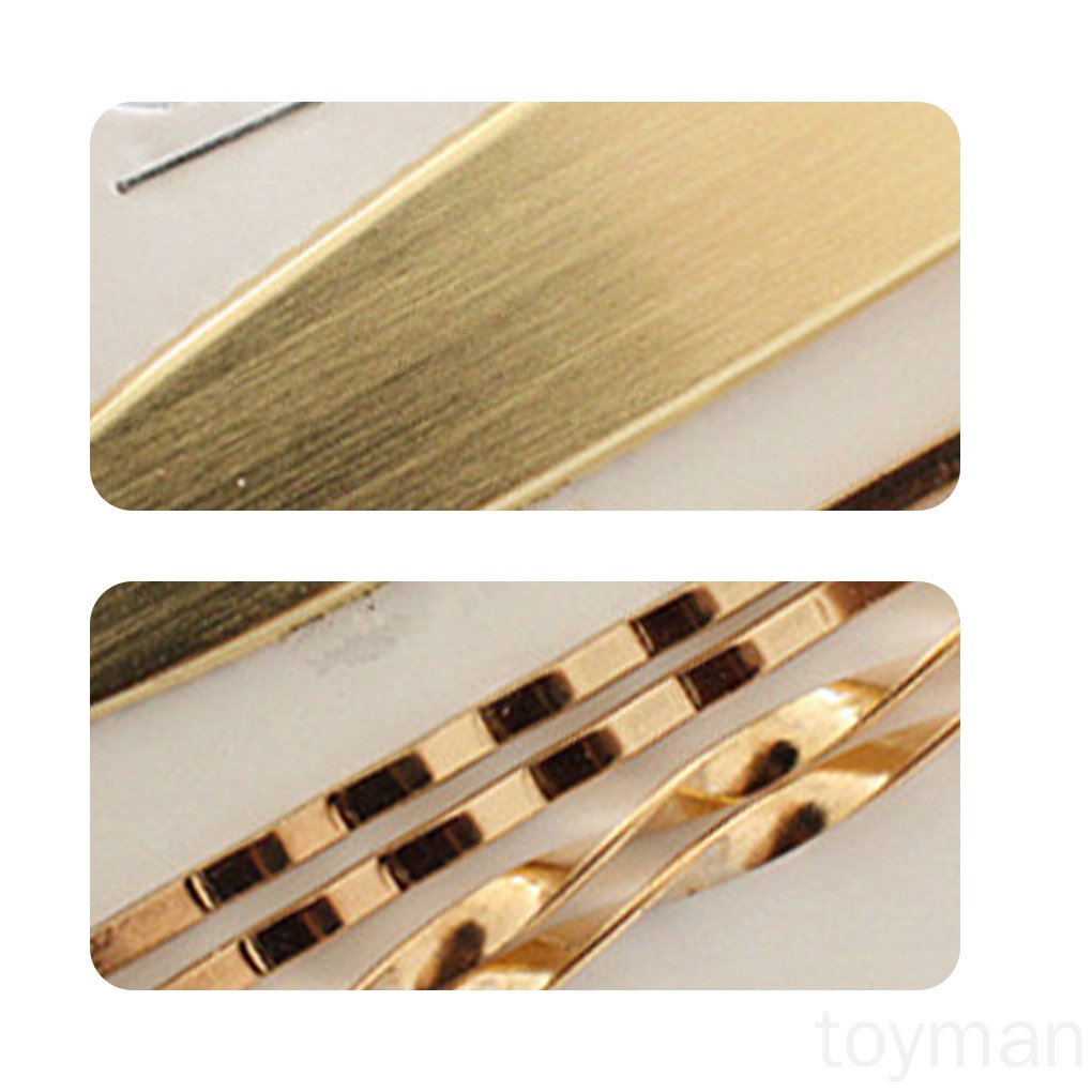 Kẹp tóc kim loại đính hạt ngọc trai giả chống trượt thời trang xinh xắn cho nữ loại 1