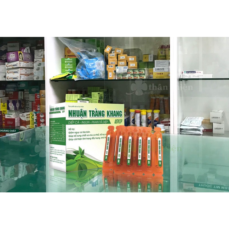 Nhuận Tràng Khang USVIP - Hỗ trợ giảm đầy bụng, giảm nguy cơ táo bón (hộp 4 vỉ x 5 viên)