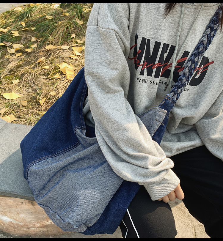 Túi Đeo Vai Nữ Vải Canvas Phong Cách Hàn Quốc Thời Trang