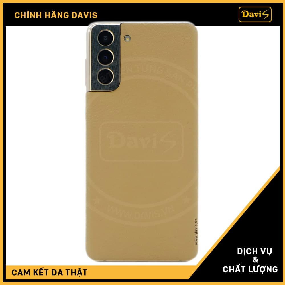 Miếng dán da mặt lưng cho Samsung Galaxy S21 Plus(Chính hãng Davis)