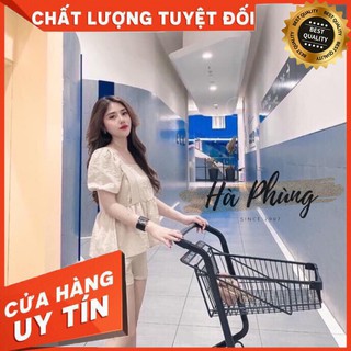 Set nữ đũi hè ✨ bộ nữ đũi đùi cổ vuông siêu xinh