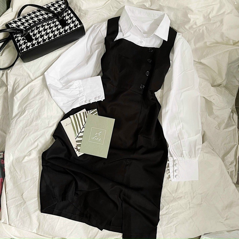Set yếm phối nút