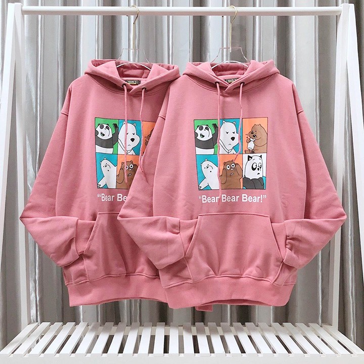 ÁO HOODIE - ÁO KHOÁC NỈ NGOẠI 6 Chú Gấu (HD2640 - Ảnh Thật) | WebRaoVat - webraovat.net.vn