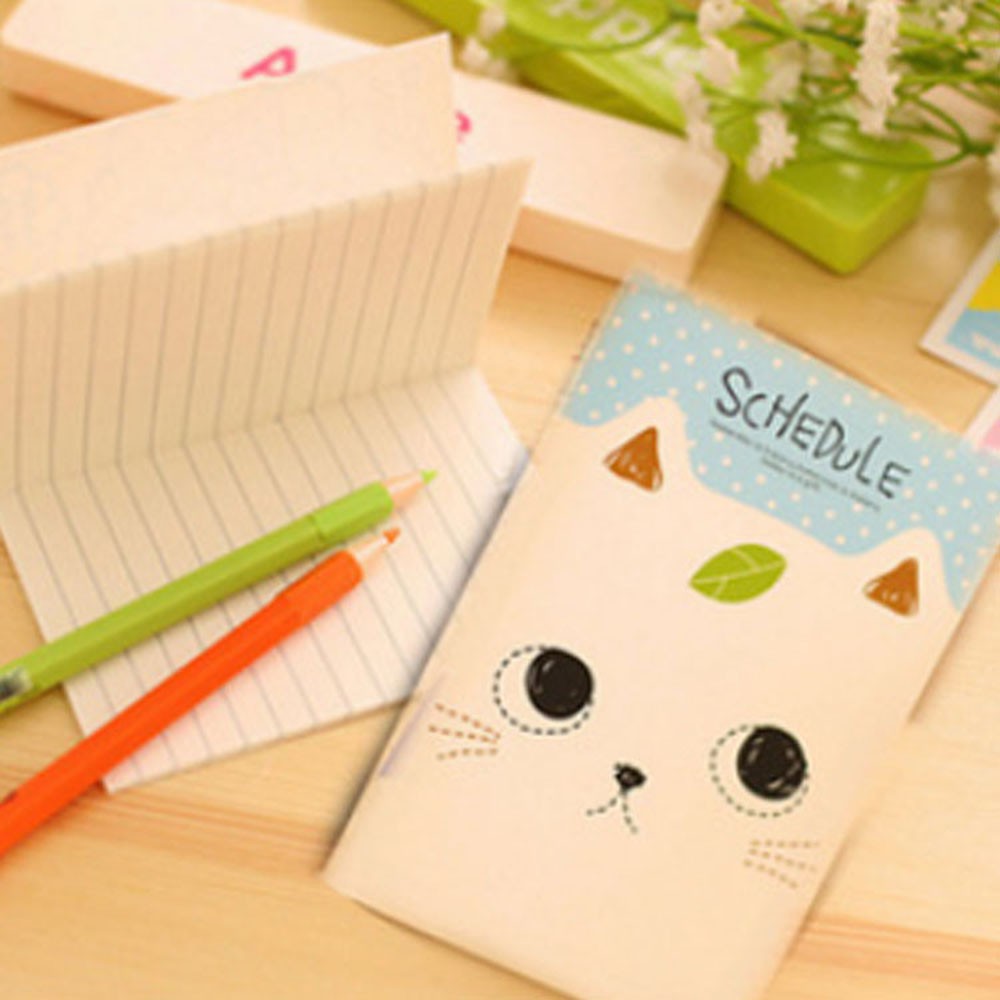 Sổ tay mini hình con mèo rất đáng yêu