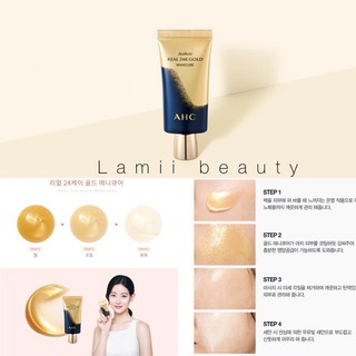 Mặt nạ vàng AHC asthetic gold manicure premium face pack