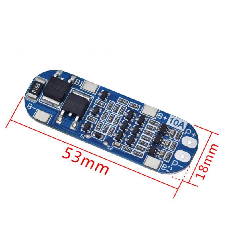 Bảng bảo vệ pin lithium 3S 10A 11.1V 12V 12.6V cho pin Li-ion Lipo 18650  BMS 3.7V