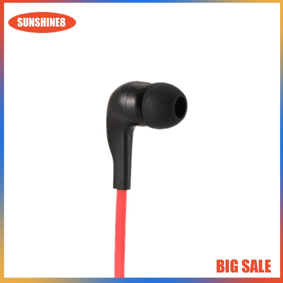 【SUN】2 Pin K Plug Headset In Ear Earpiece Walkie Talkie Headphone Two Way Radio