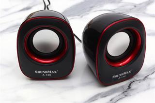 Loa máy tính Soundmax A130 2.0 Đỏ