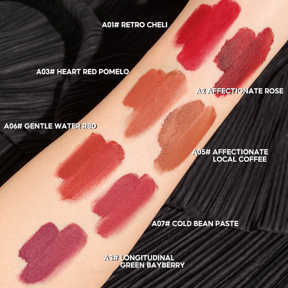 Son sáp GECOMO tông lì mượt môi chống nước cao cấp