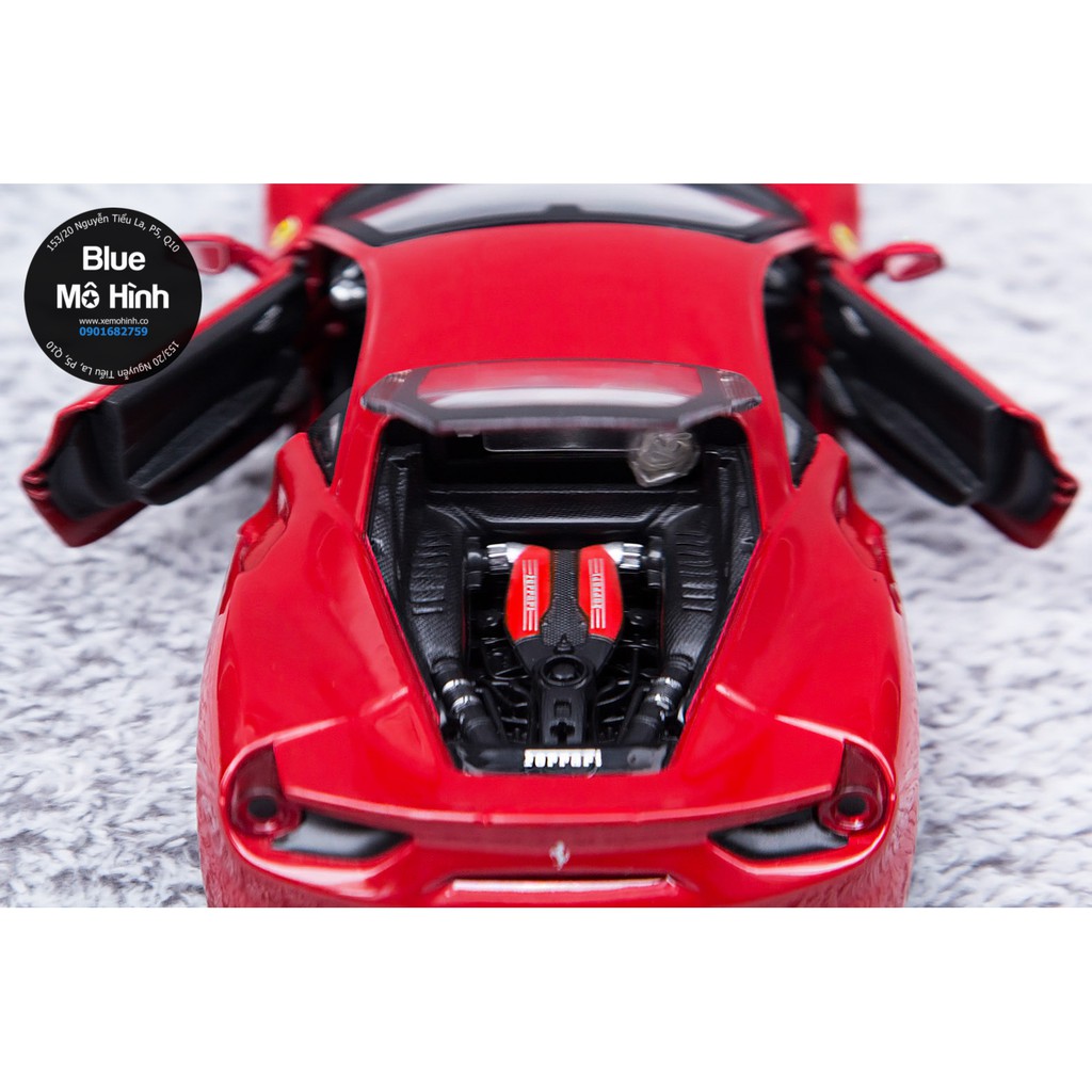 Blue mô hình | Xe mô hình Ferrari 488 GTB Bburago 1:24