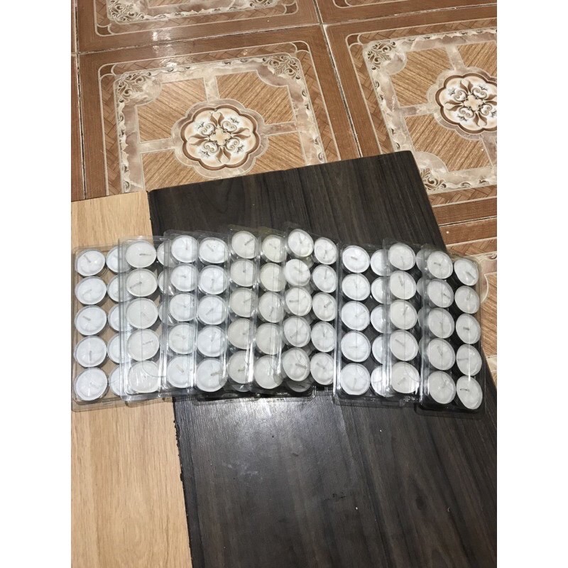 Combo 100 viên nến sáp thơm ( 10 vỉ hoặc 1 hộp to)