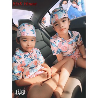 Đồ Bơi Bé Gái + Nón