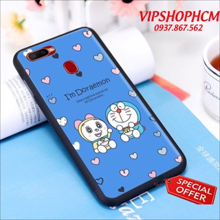 Ốp lưng Oppo F3 Plus/ F5/ F5 Youth/ F7/ F7 Youth Hình Doremon Làm Duyên - viền TPU dẻo