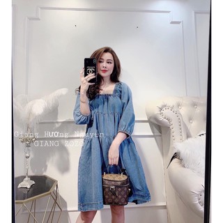ĐẦM SUÔNG DENIM XINH XẮN