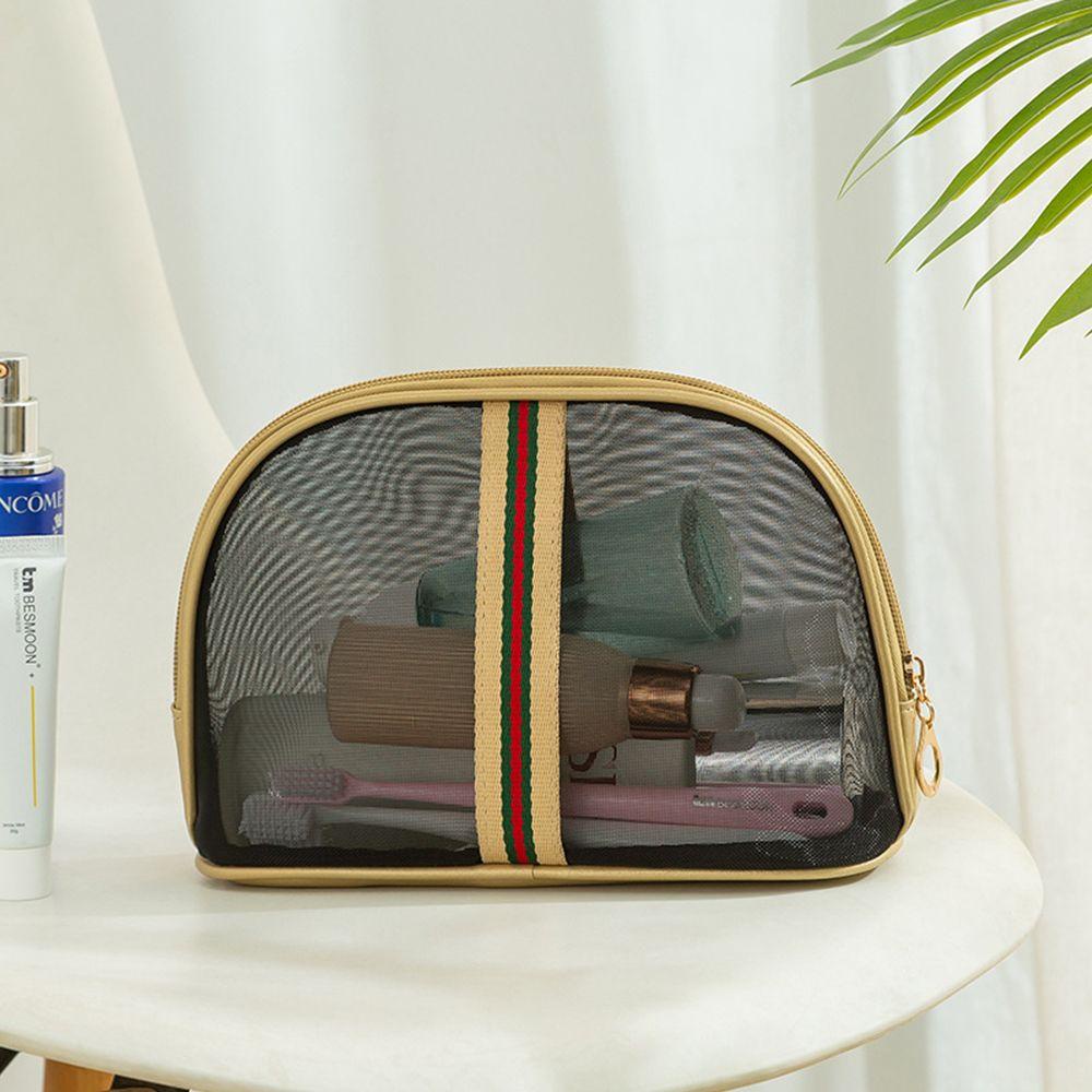 OCEANMAP Túi Lưới Trong Suốt Đựng Đồ Trang Điểm Sức Chứa Lớn Tiện Dụng