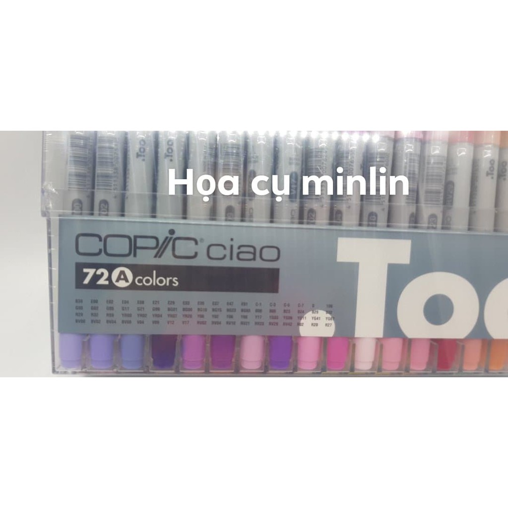 Màu marker Copic Ciao bộ 24/36/72 màu