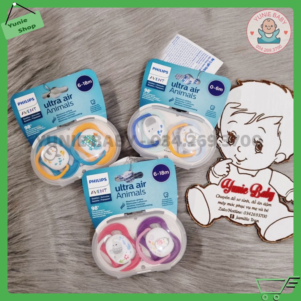 [CHÍNH HÃNG] Ti giả Avent Ultra Air chống vâu Philip Avent