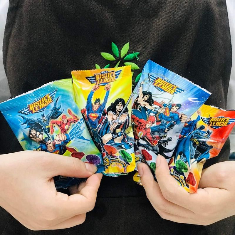 Kẹo Nhẫn Trái Cây Justice League