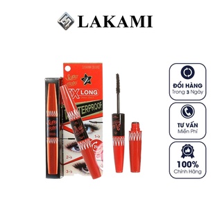 Mascara 2 đầu nối mi Sivanna Super Model 5x Long - Mascara 5x siêu dài mi