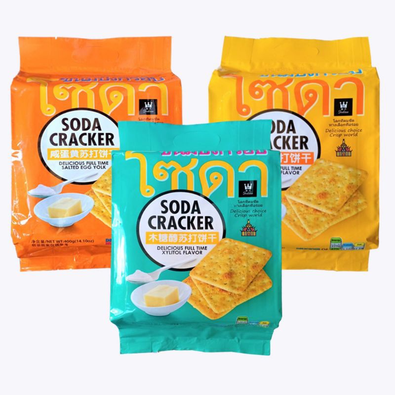 Bánh Quy Soda Cracker Đài Loan 400g