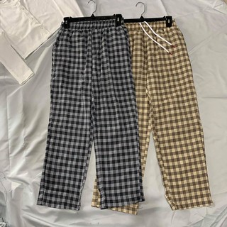 Quần caro ống xuông siêu chất