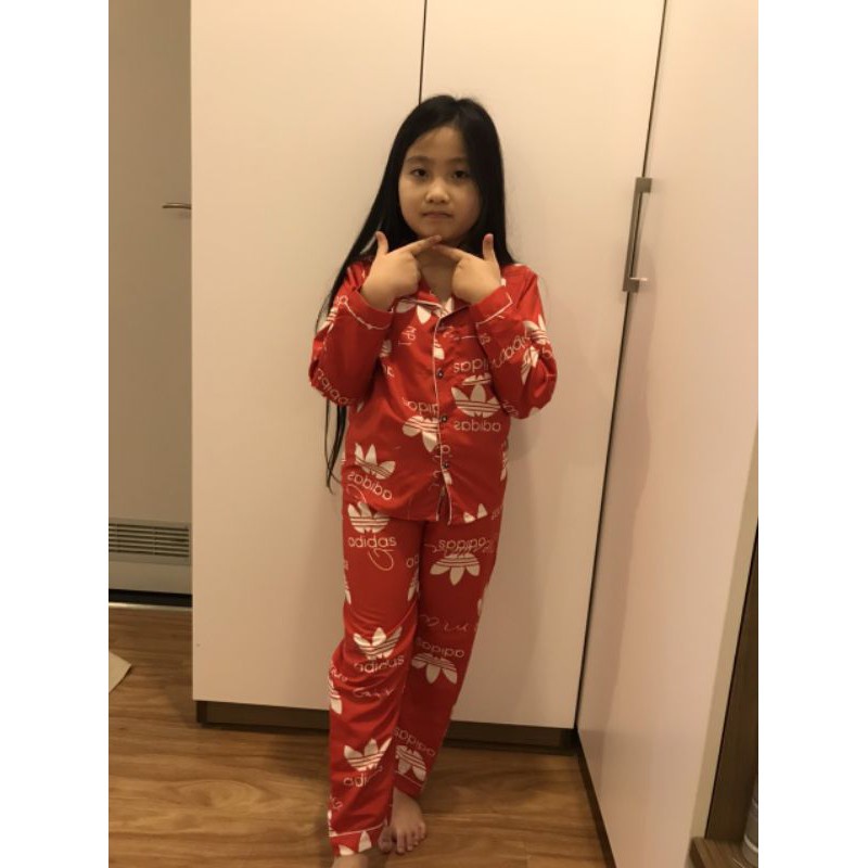 [THANH LÍ] Bộ pyjama tay dài quần dài trẻ em vải kate thái mềm mịn nhiều mẫu đẹp ngẫu nhiên