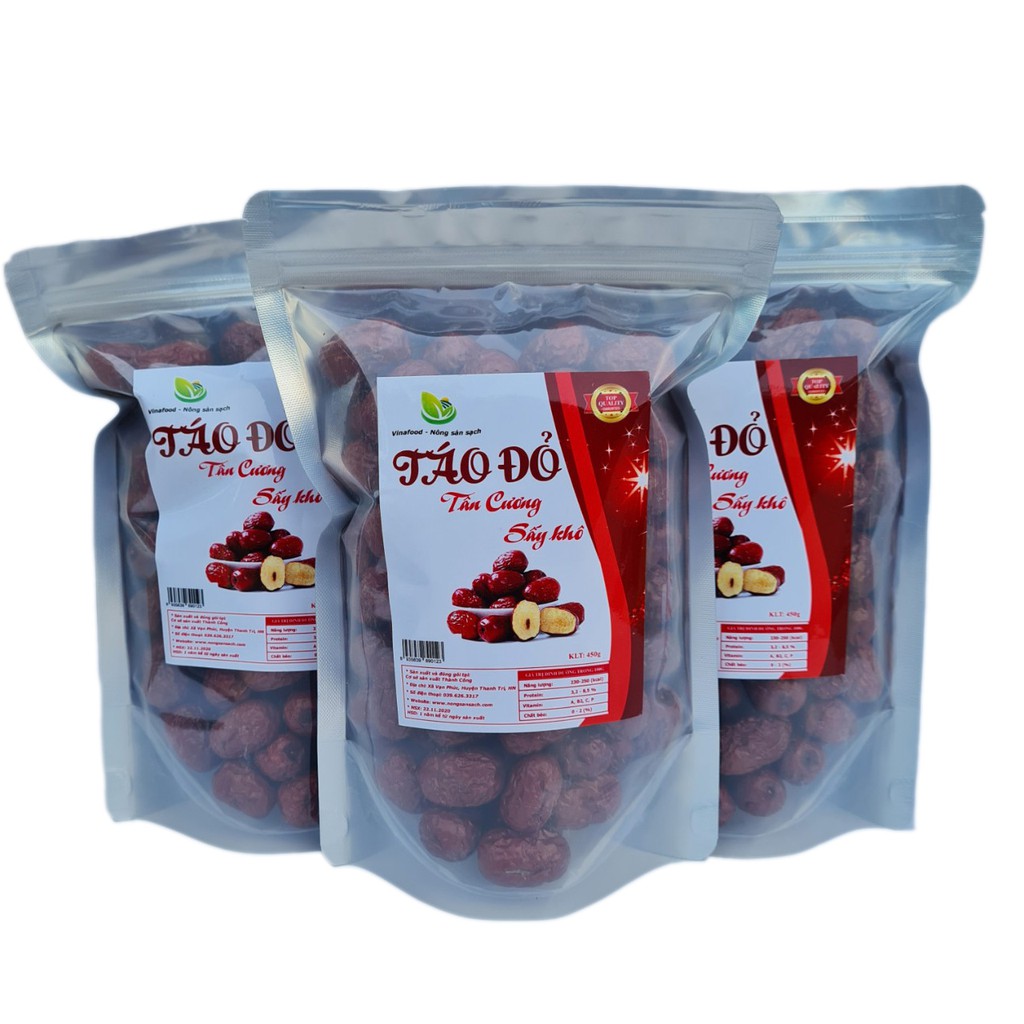 [GIÁ SỈ] 450g TÁO ĐỎ | FREESHIP | sấy khô loại 1 không sâu mốc ngọt thơm ngon | BigBuy360 - bigbuy360.vn